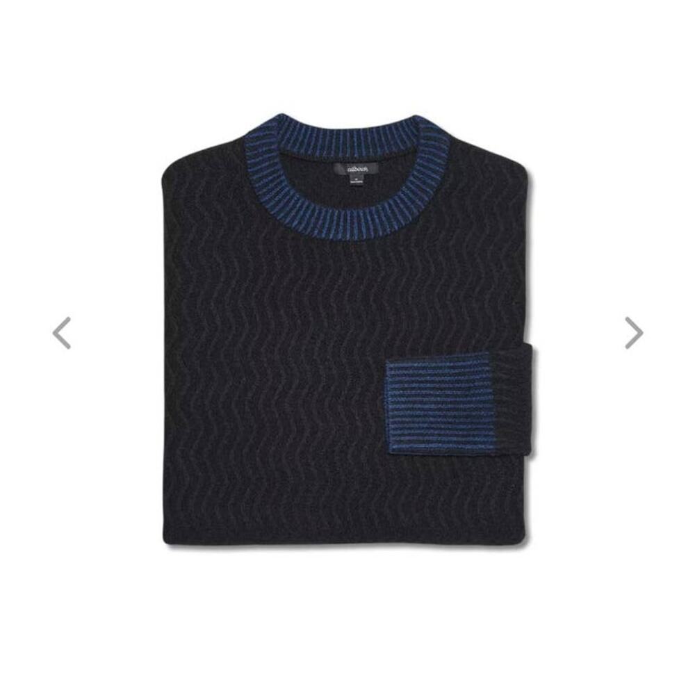 NWT allbirds Wool Jumper long sleeve sweater - SMALL - natural black - SMALL